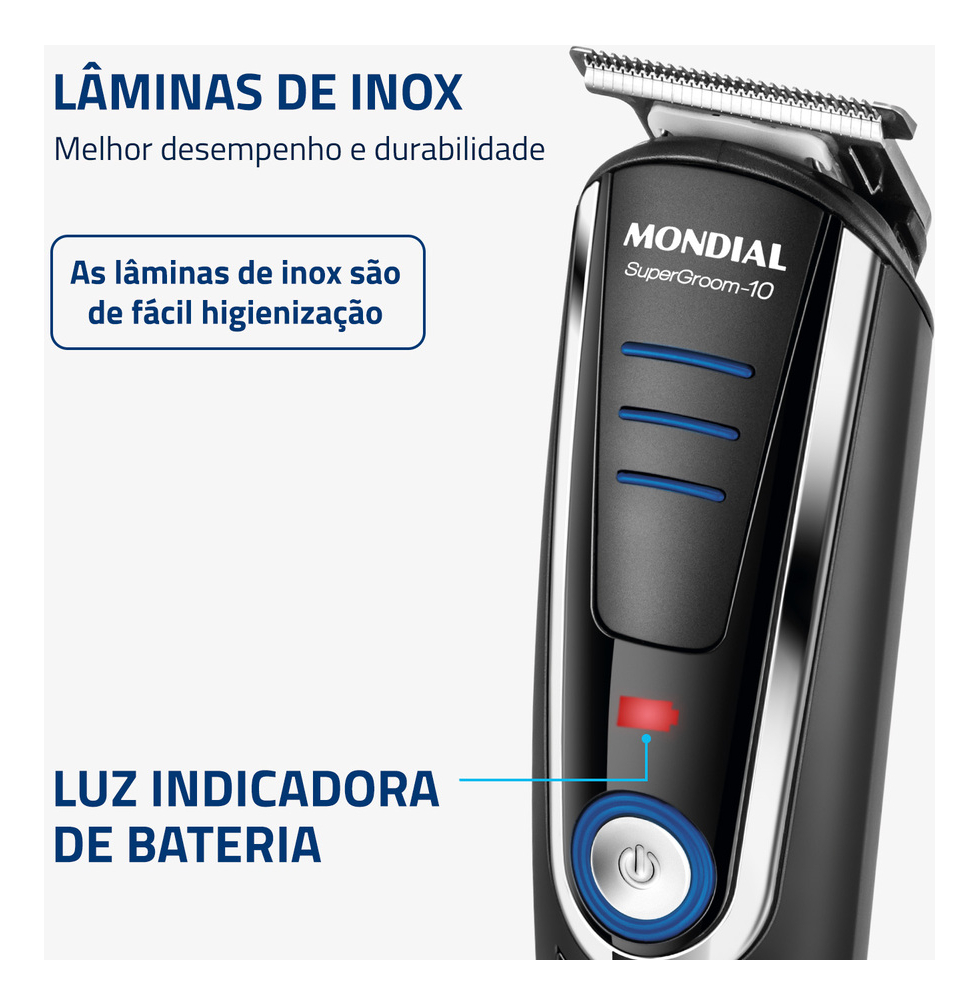 Aparador de Pelos Super Groom 10 4