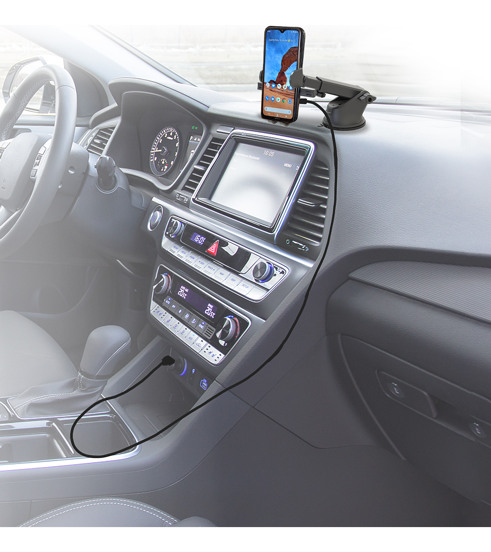Suporte Veicular com Carregador sem Fio Wireless 2