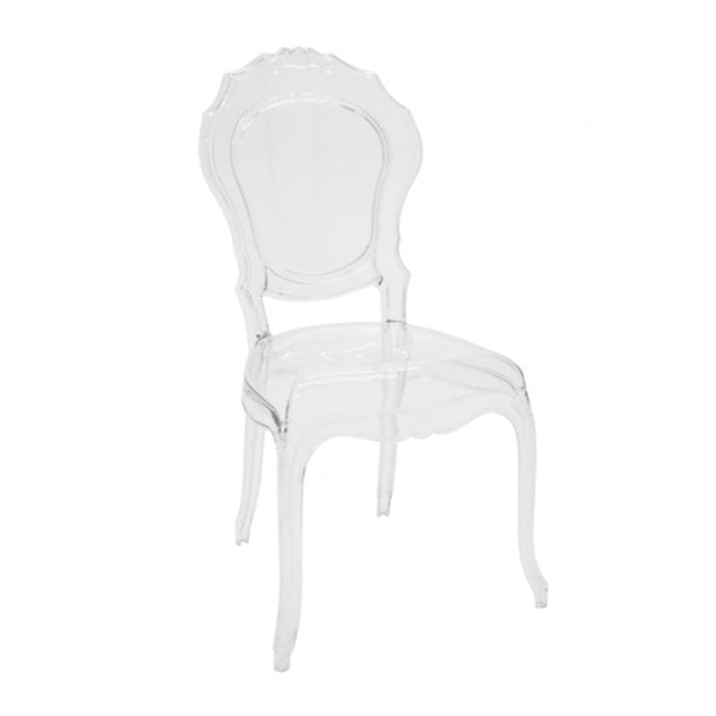 Cadeira Belle Époque Transparente 1