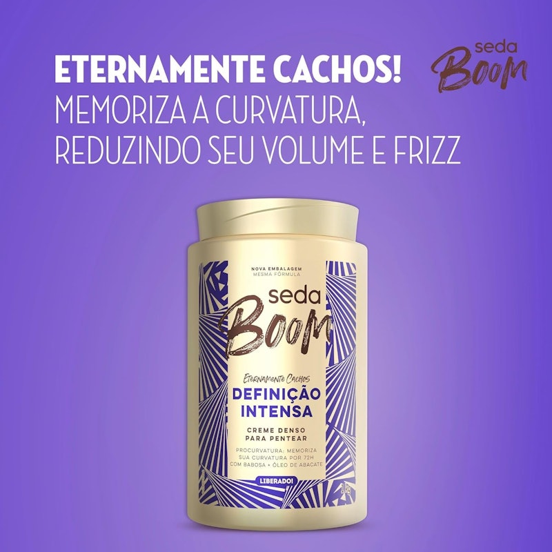 Creme de Pentear Seda Boom Definição Intensa 5