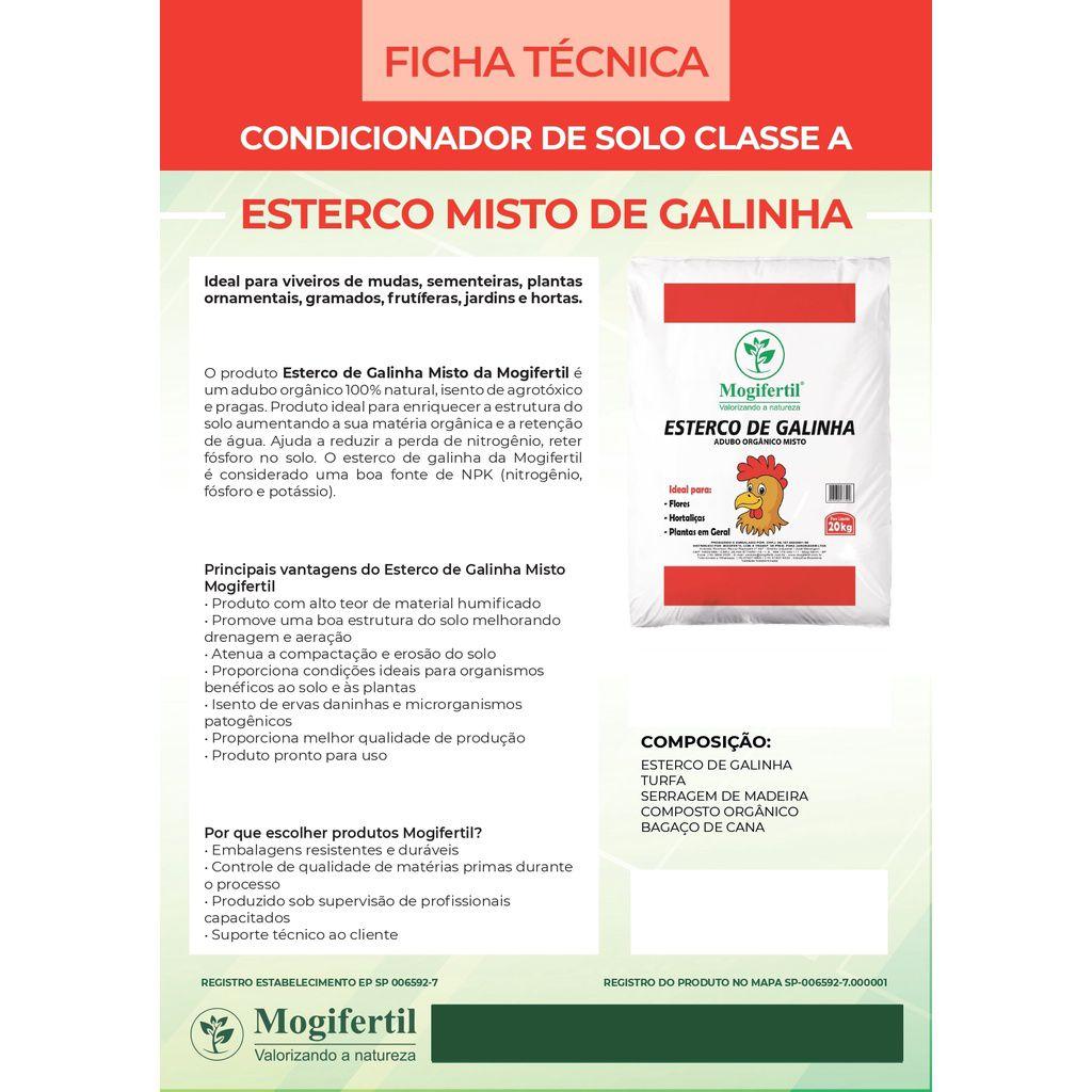 Esterco de Galinha Misto 4