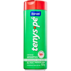 Talco Desodorante para os Pés Pó Canforado Tenys Pé