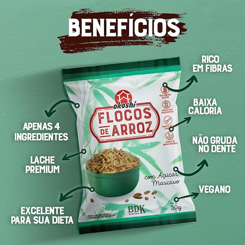 Flocos de Arroz com Açúcar Mascavo 3