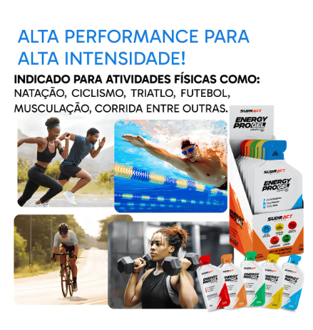Energy Pro Gel 10 Sachês de 30 g  3