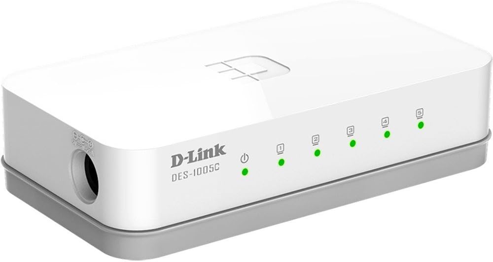Switch Fast-Ethernet 5 Portas D-Link 2