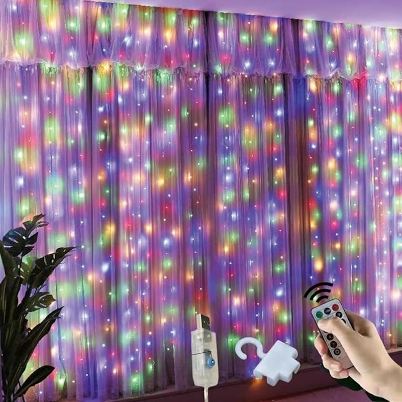 Cortina de LED 3x3 m 300 LEDs 1
