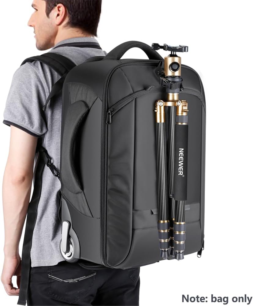 HollyWave Mochila com Rodas Conversível 2 em 1 4