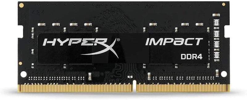 Memória HyperX Impact de 16 GB SODIMM DDR4 3200 MHz 1,2 V para Notebook 1