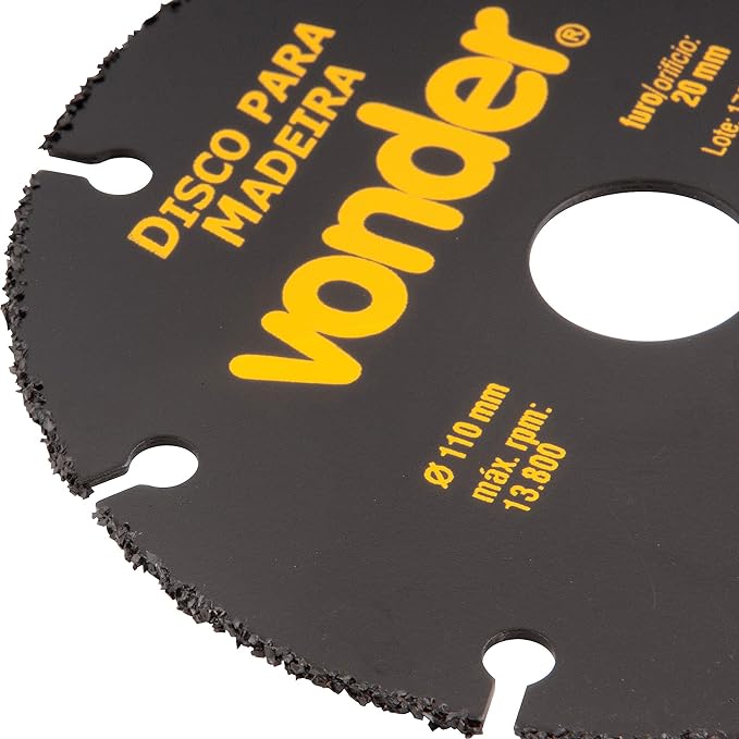 Disco de Corte para Madeira Vonder DMV 110 3