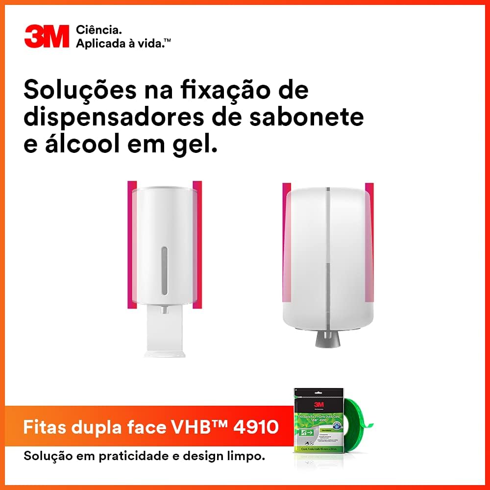 Fita 3M™ VHB™ Dupla Face de Adesivo Transferível 4