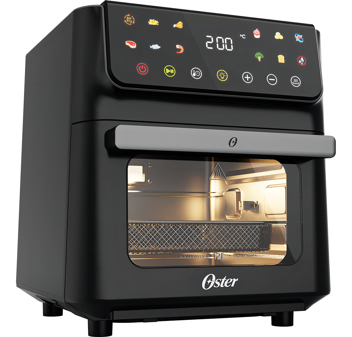 Fritadeira Oven Fryer 12 L Oster Multi Touch 3 em 1 2