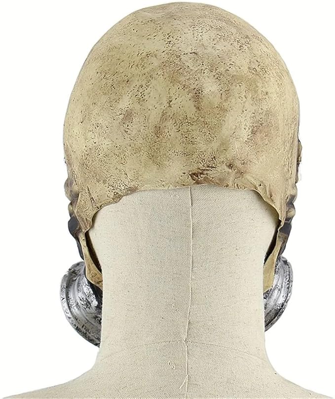 Máscara Látex Festa Halloween Caveira Chernobyl Tóxica 4