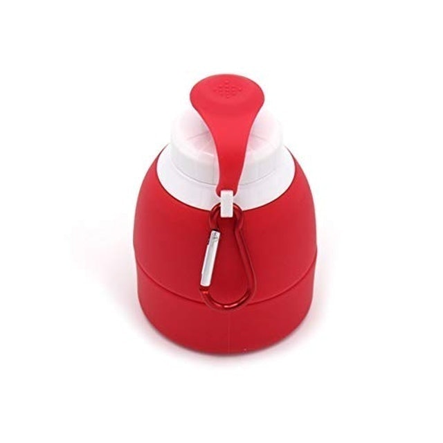 Garrafa Retrátil de Silicone do Flamengo 2