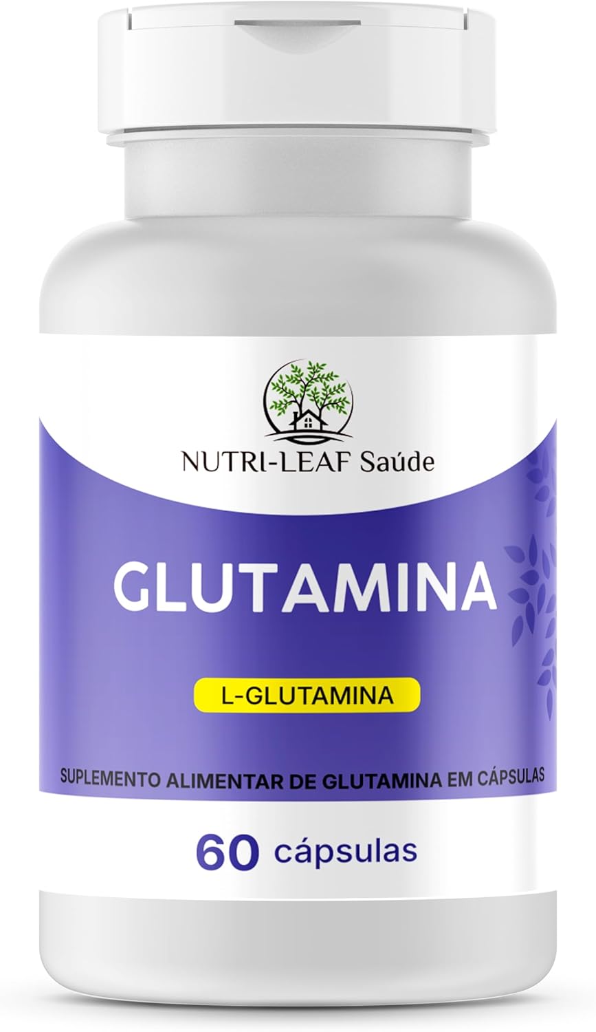 Glutamina 1000 mg Nutri-Leaf Saúde 1