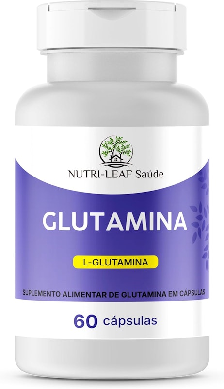 Glutamina 1000 mg Nutri-Leaf Saúde 1