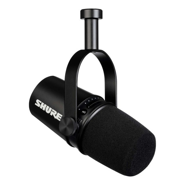 Microfone Para Podcast Shure MV7 1