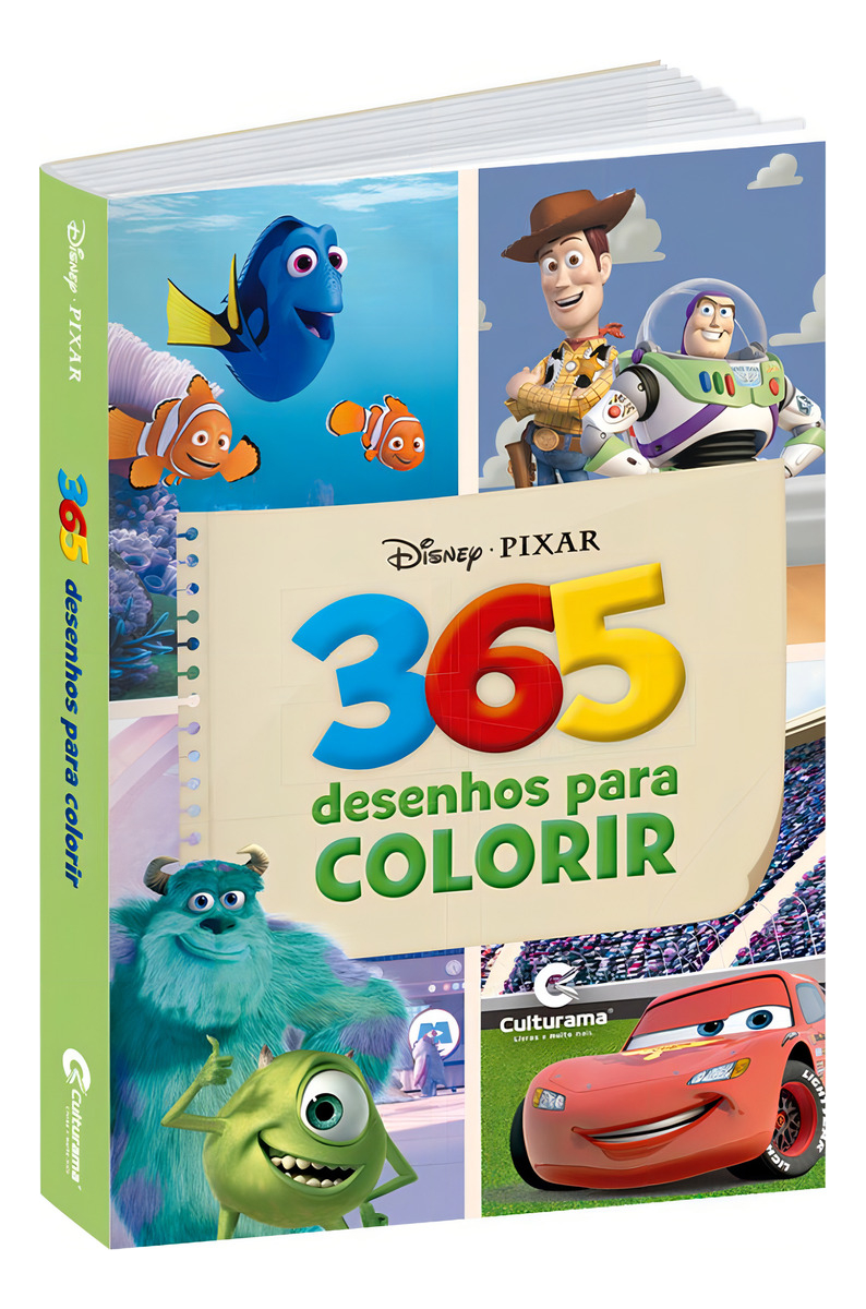 365 Desenhos para Colorir Disney Pixar 1
