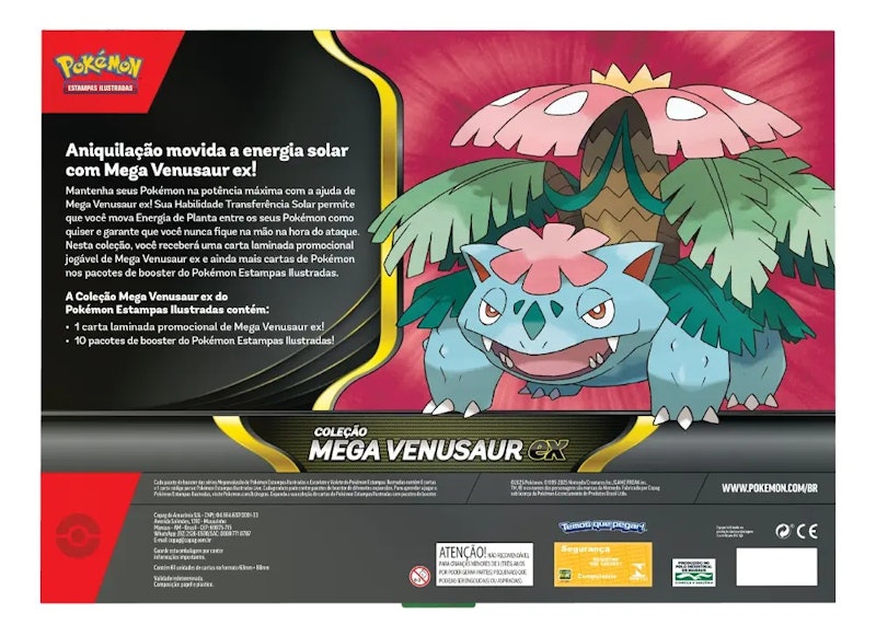 Coleção Mega Venusaur EX 2