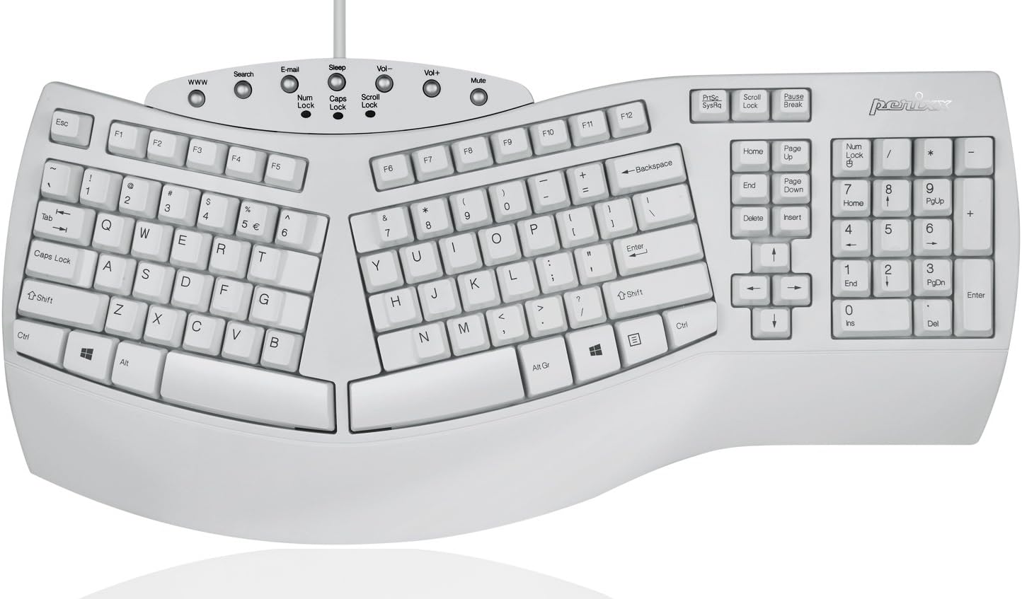 Periboard-512 B Kabelgebundene Ergonomische Tastatur 1