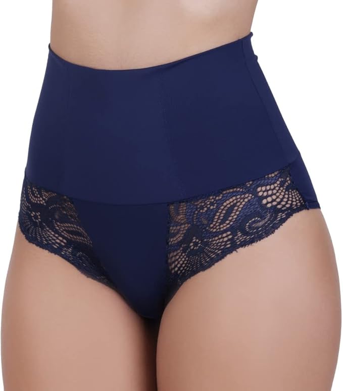 Kit 3 Cintas Cós Duplo Cintura Alta Feminina Seca Barriga 5