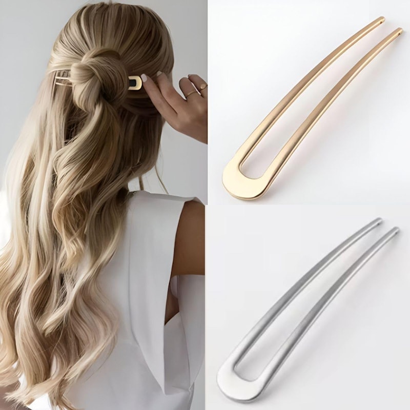 Grampo de Cabelo em Formato U 1