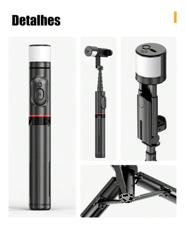 Pau de Selfie Compatível com Android iOS HMASTON 3