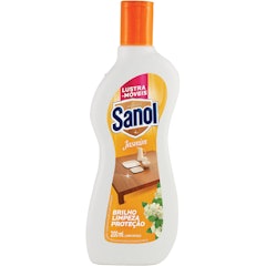 Sanol Lustra Móveis Brilho Prático Jasmim