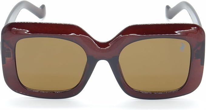 Óculos de Sol Feminino Quadrado Fashionista Proteção UVA/UVB 2