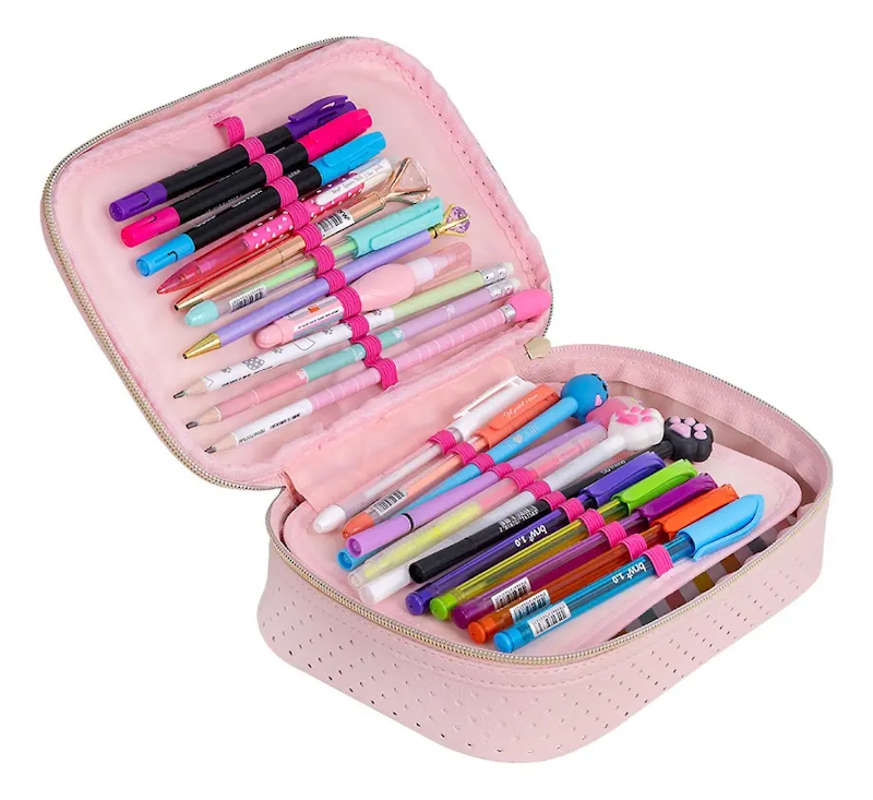 Estojo 100 Pens Perfurado 2
