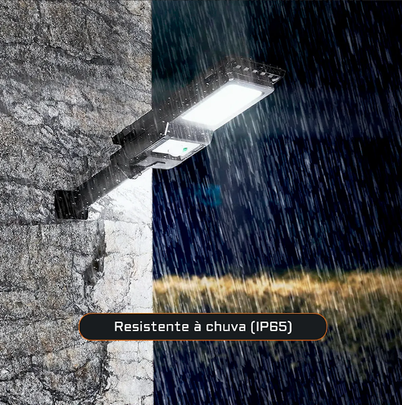 Luminária Refletor Solar Poste 5
