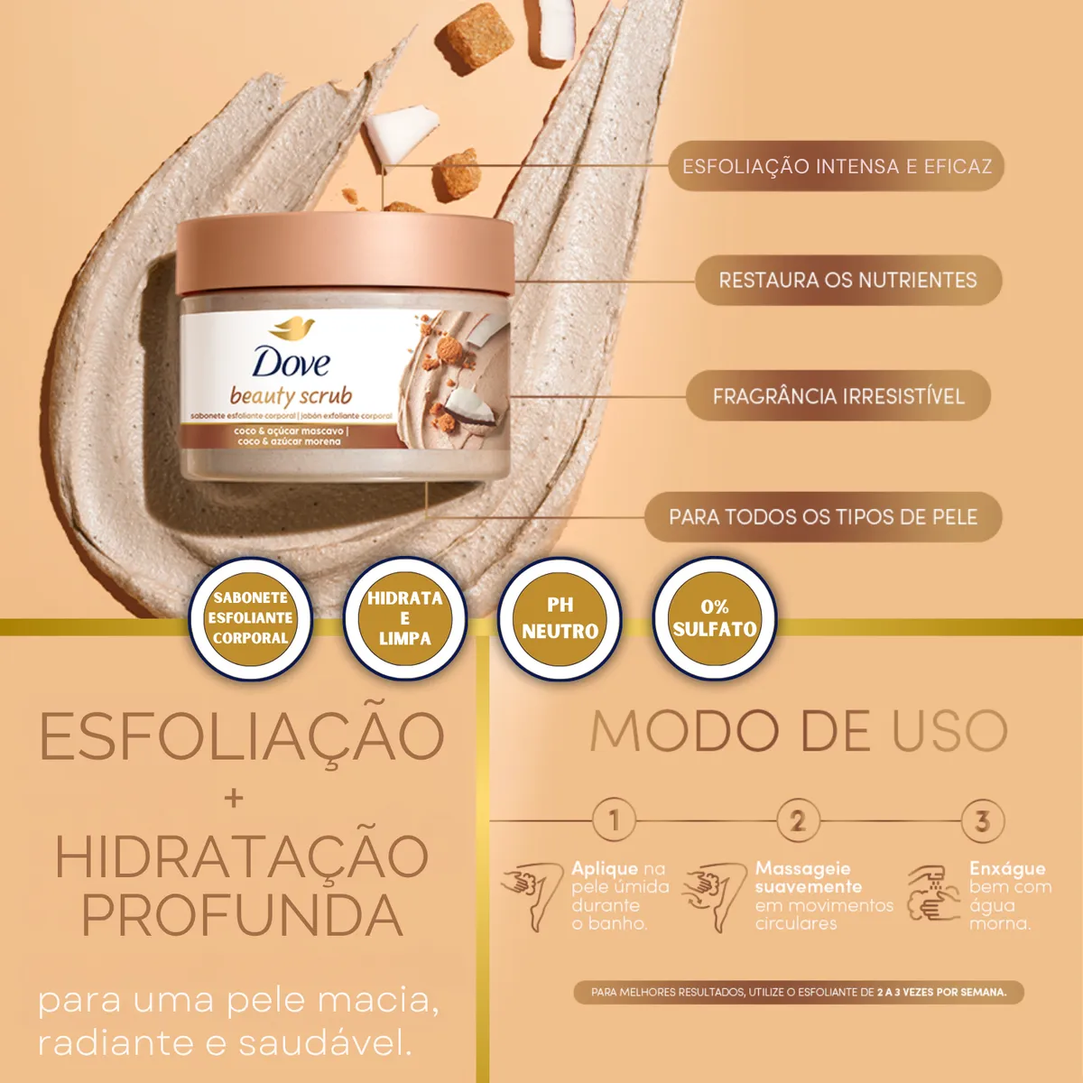 Beauty Scrub Coco e Açúcar Mascavo 2