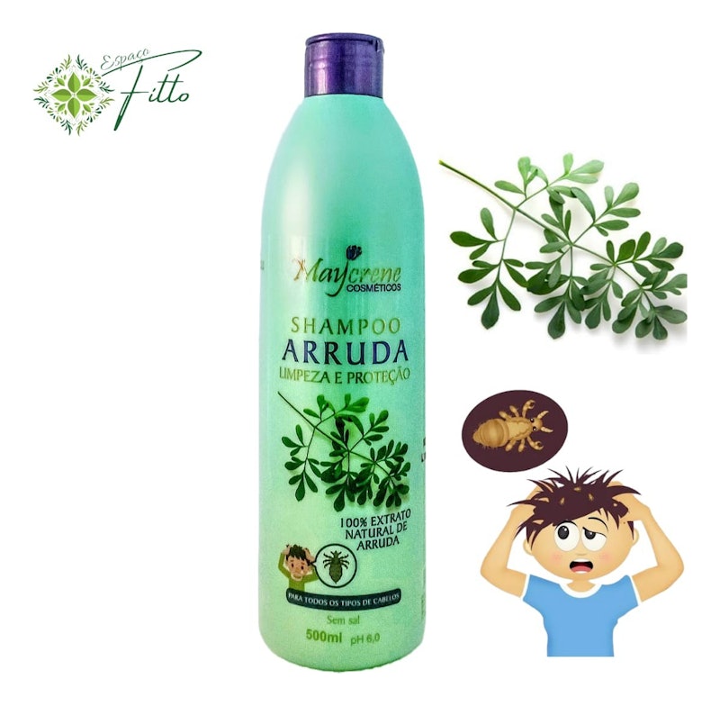 Shampoo de Arruda Limpeza e Proteção 2