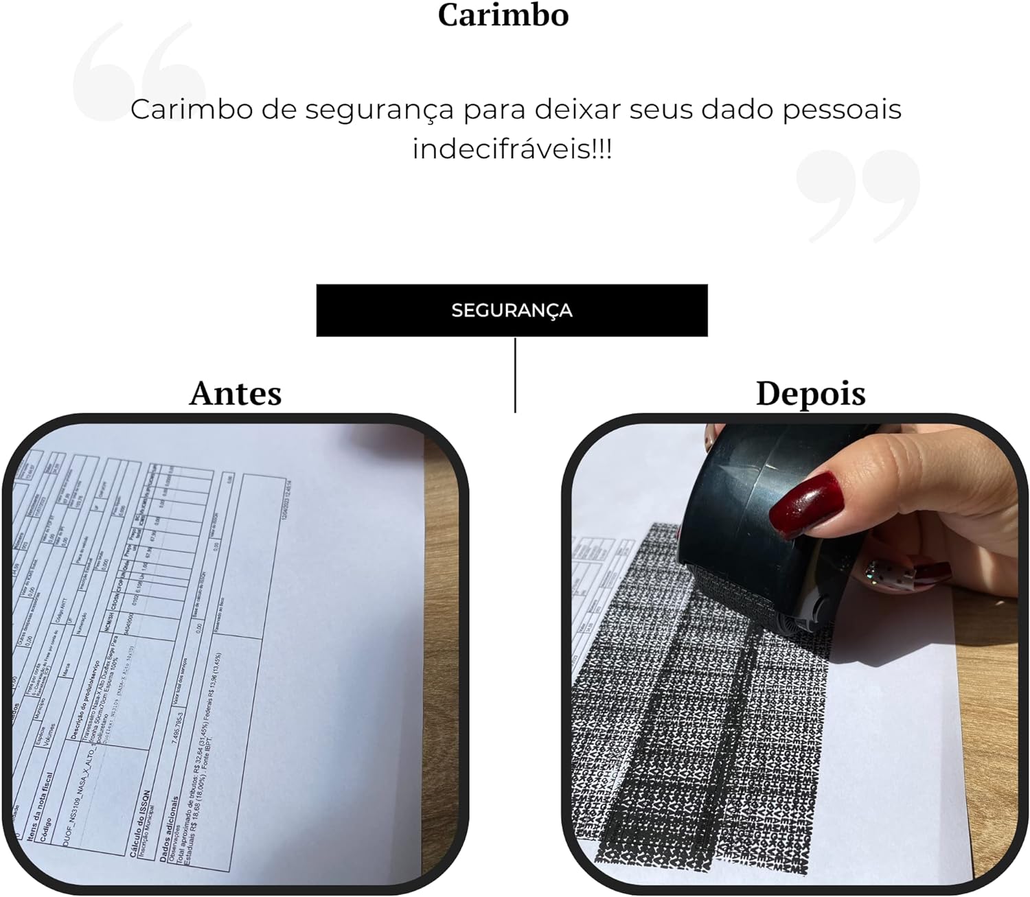Carimbo de Segurança CS-01 Procalc Roller 3