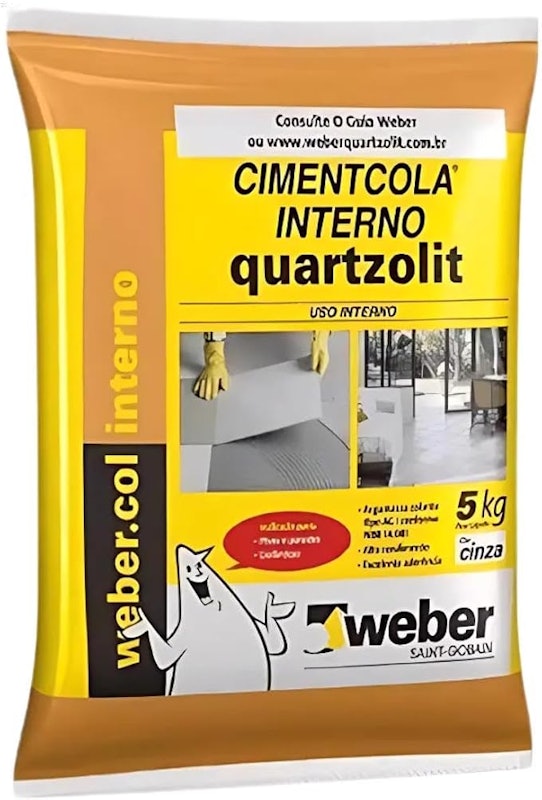 Argamassa Cimentcola Interno Quartzolit 1