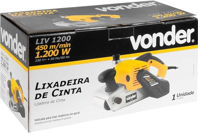 Lixadeira de Cinta 1200 W LIV 1200 5
