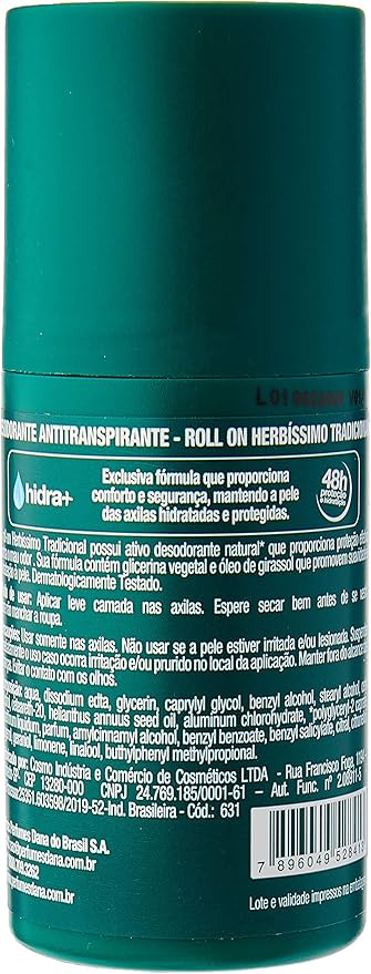 Desodorante Antitranspirante Herbíssimo Tradicional  2