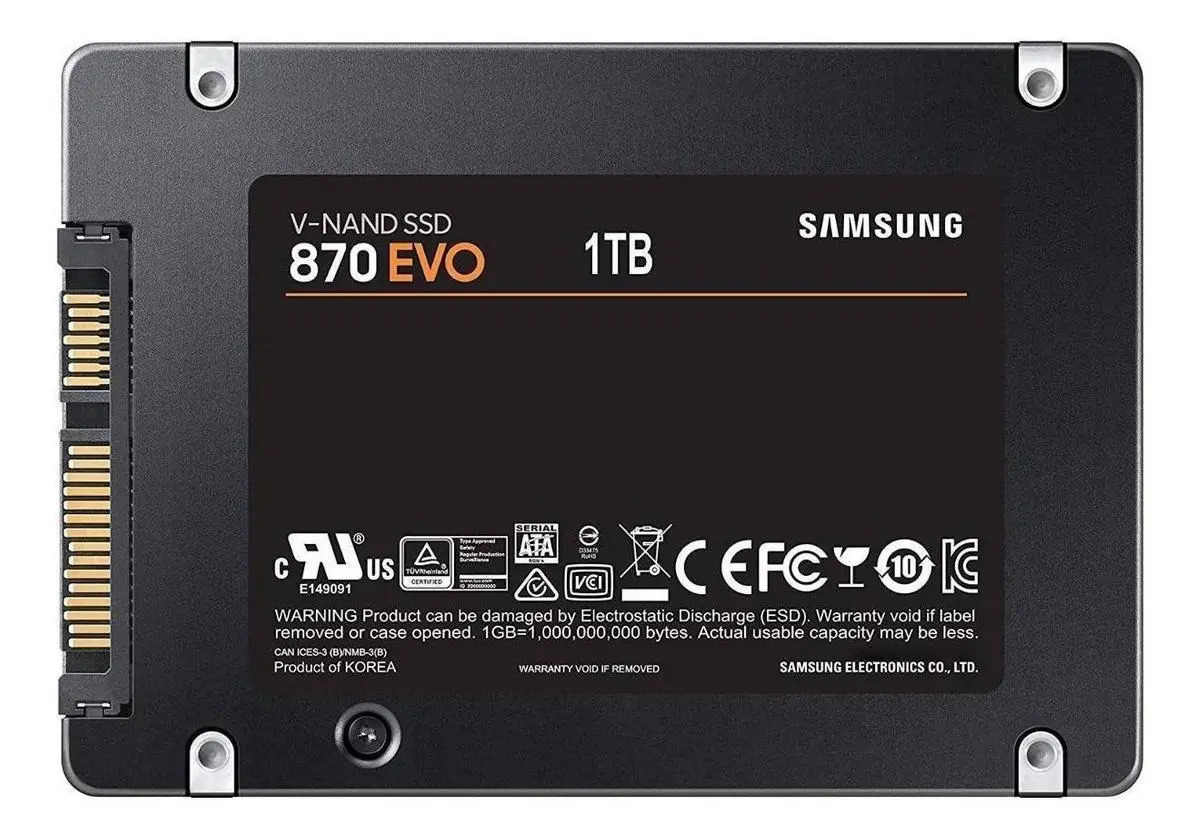 SSD SATA 2.5" Samsung 870 EVO 1 TB 5