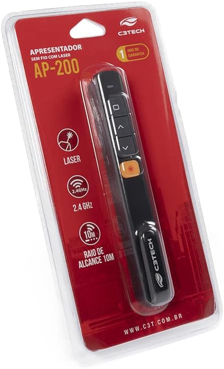 Apresentador sem Fio C3Tech 4
