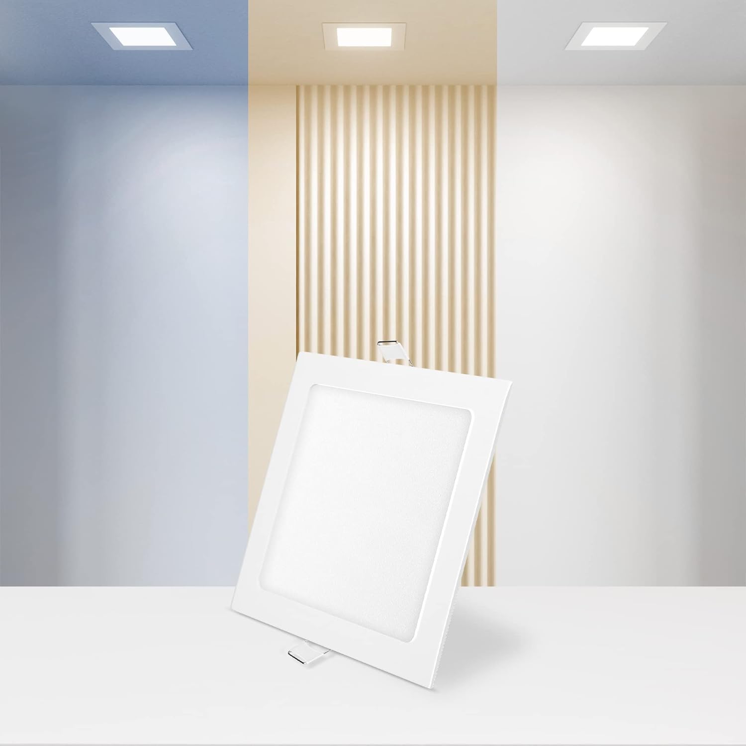 Luminária de Embutir Quadrada Smart - Compatível com Alexa e Google Home 3
