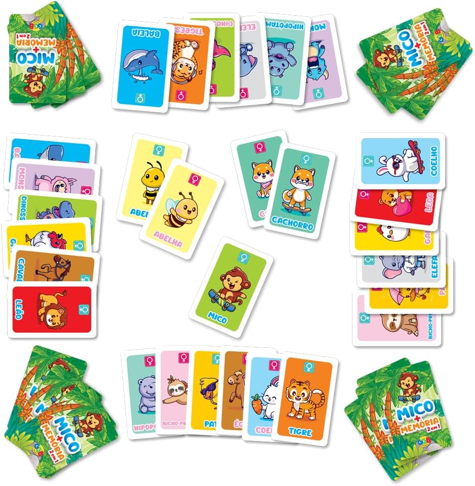 Jogo do Mico + Memória - 2 em 1 3