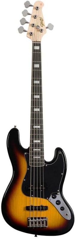 Baixo Jazu Jb 5 Cordas Sunburst 1