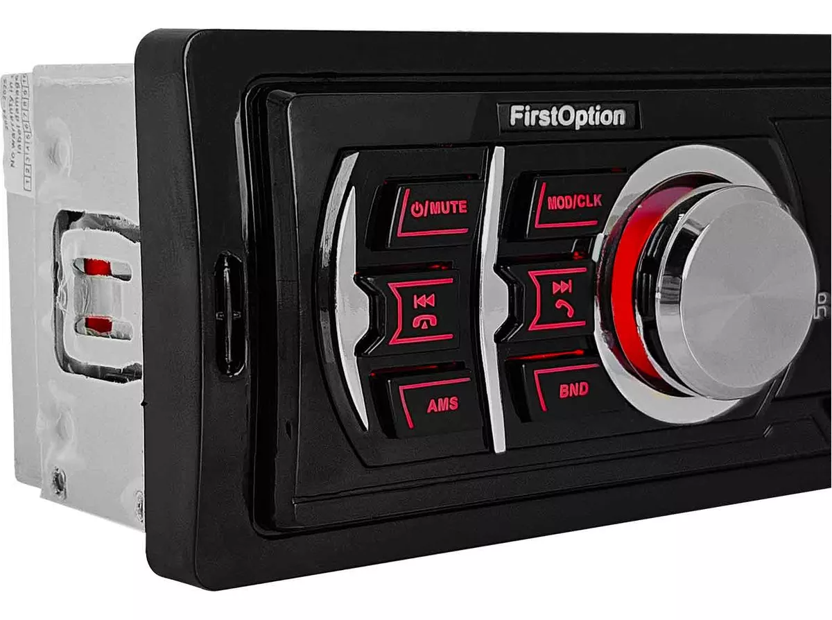 Som Automotivo Bluetooth First Option 4