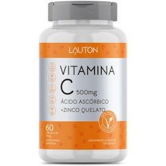 Vitamina C + Zinco 500 mg - 60 Cápsulas