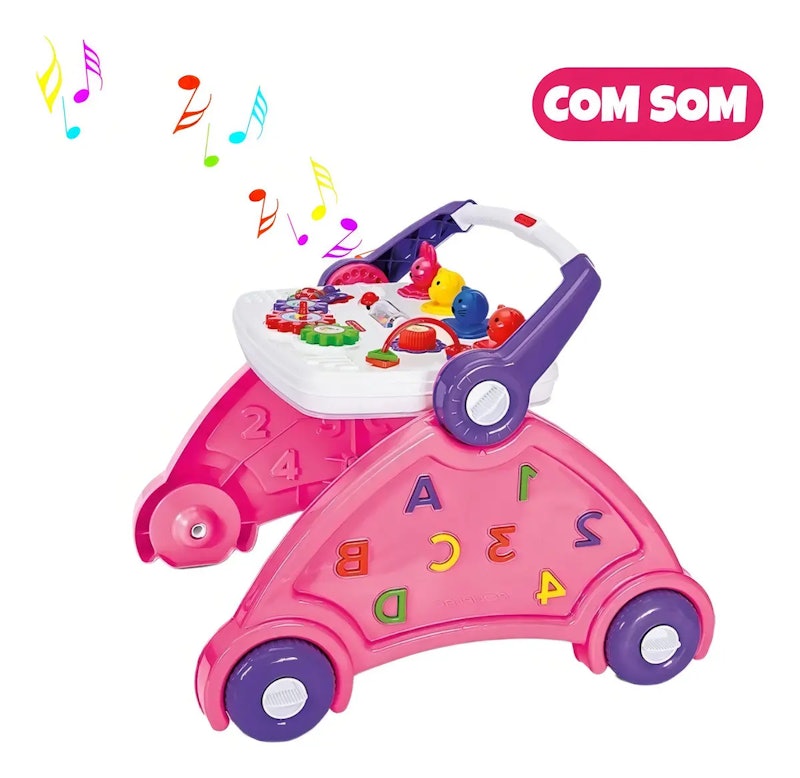 Andador Infantil Didático Poliplac 4