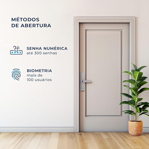 Fechadura Digital de Embutir ESF-DE2000B 5