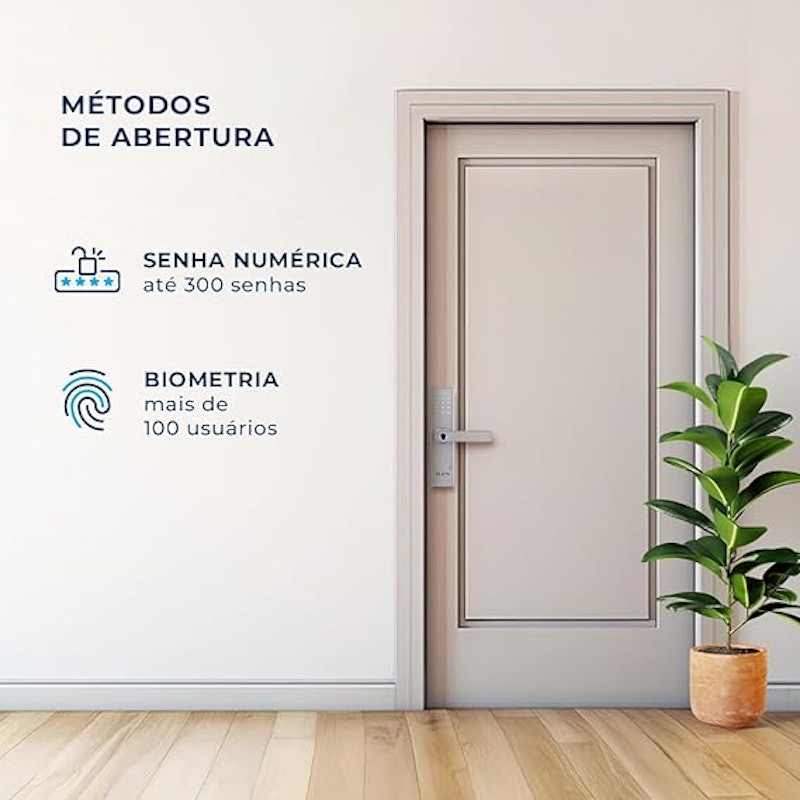 Fechadura Digital de Embutir ESF-DE2000B 5