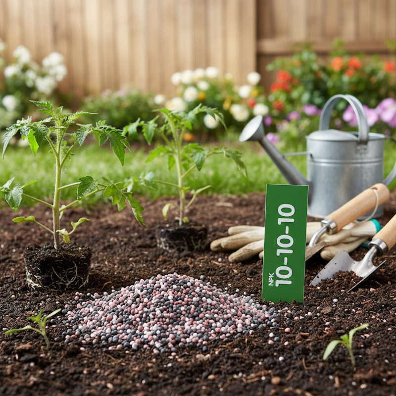 Fertilizante Adubo NPK 10-10-10 para Plantas 4