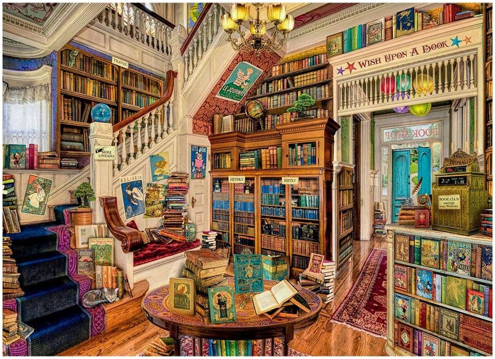 Puzzle 2000 Peças A Livraria 2