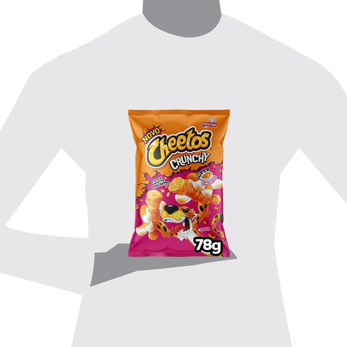 Cheetos Crunchy Sabor Cheddar 3