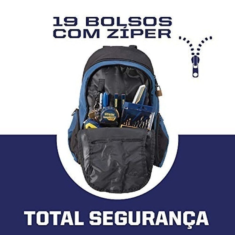 Mochila para Ferramentas 19 Bolsos 3